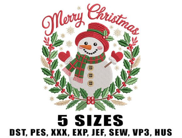Cozy Snowman Embroidery Design Review