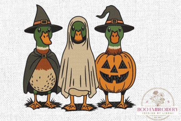Cute Halloween Duck Embroidery Design Review for Sellers