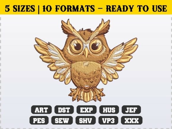 Cute Owl Embroidery Design File Review for Handmade Gifts