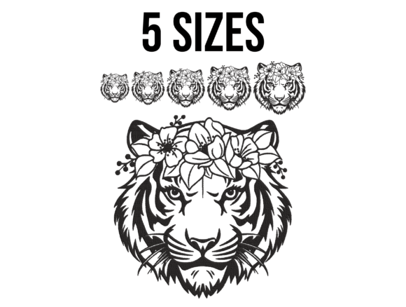 Floral Tiger Embroidery Design Review for Seasonal Use
