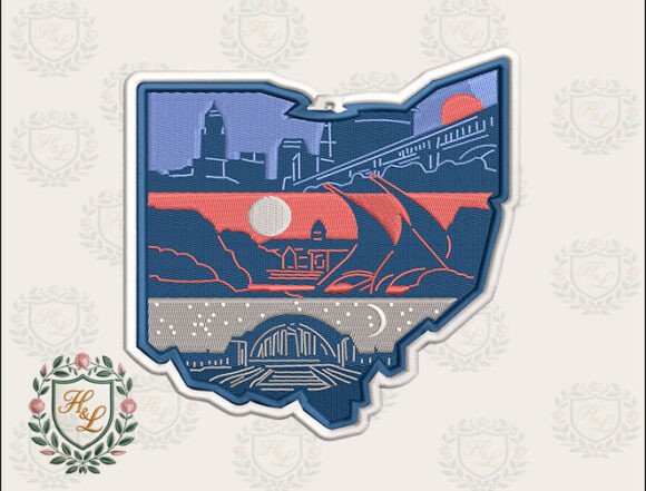 Layers of Ohio Embroidery Files Review for Gift Makers
