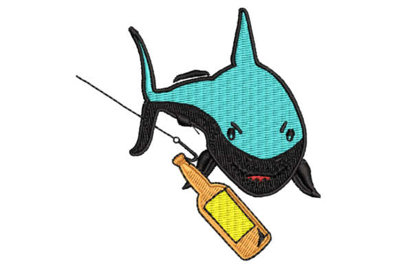 Playful Shark Embroidery Design Review for Real Projects