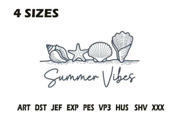 Review of Summer Vibes Embroidery Design