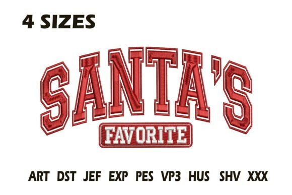 Santa’s Favorite Embroidery Design Review for Apparel Projects