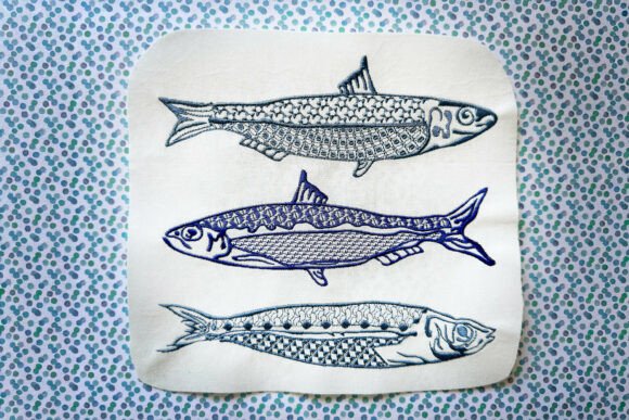 Three Sardine Machine Embroidery Design Review for Craft Fairs