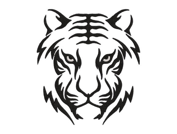 Tiger Head Embroidery Design Review for Etsy and Small Shop Sellers