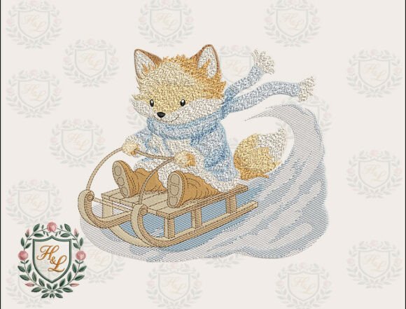 Winter Fox Embroidery Files Review for Real Projects